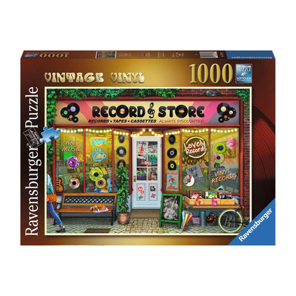 1,000-Piece Puzzle - "Vintage Vinyls"