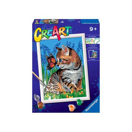 Kit peinture par numéro pour enfant CreArt - meilleurs amis