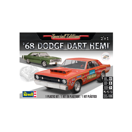 Scale Model 1/25 - '68 Dodge Hemi Dart 2 'n 1