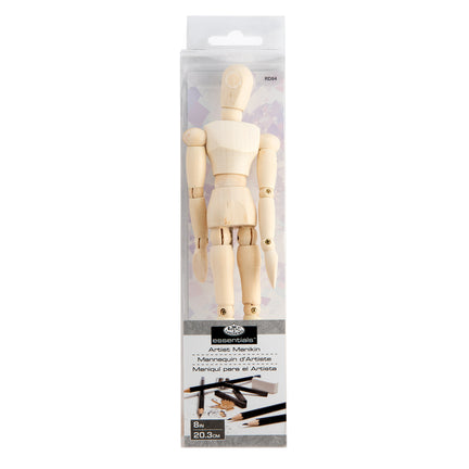 Articulated Wooden Mannequin - 8 in