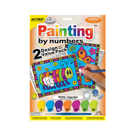 My First Paint by Numbers kit - Insects