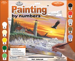Large senior Guiding Light paint by Numbers kit
