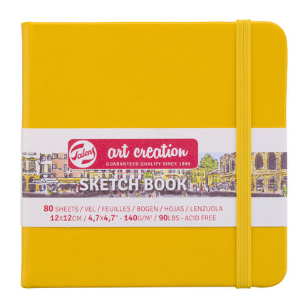 Art Creation Sketchbook - Golden Yellow