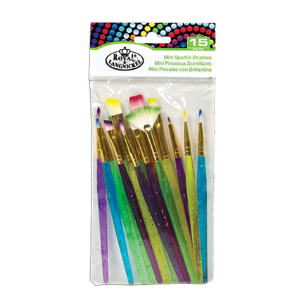 Set of 15 Sparkle Paintbrushes