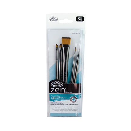 5-Pack Zen S73 Paintbrushes - Asst. I