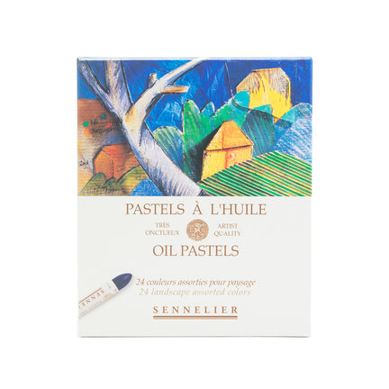 24-Piece Oil Pastel Set - Landscape