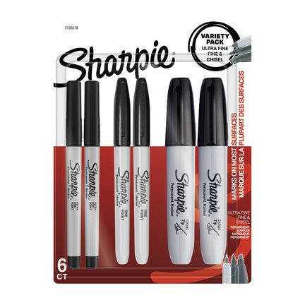 6-Piece Sharpie Variety Pack