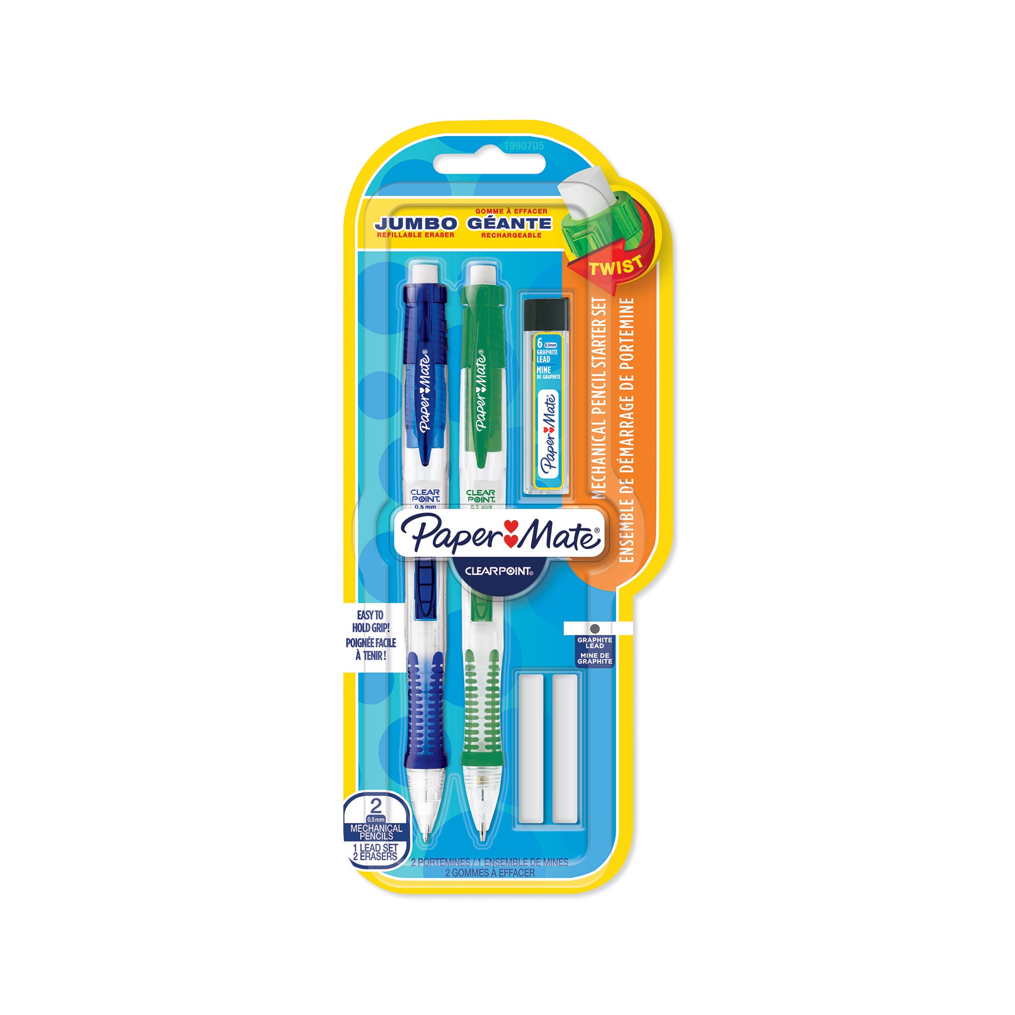 Jumbo Twist Paper Mate Jumbo Eraser Refills Paper Mate Jumbo