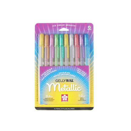 Set of 10 Metallic Gelly Roll® Pens