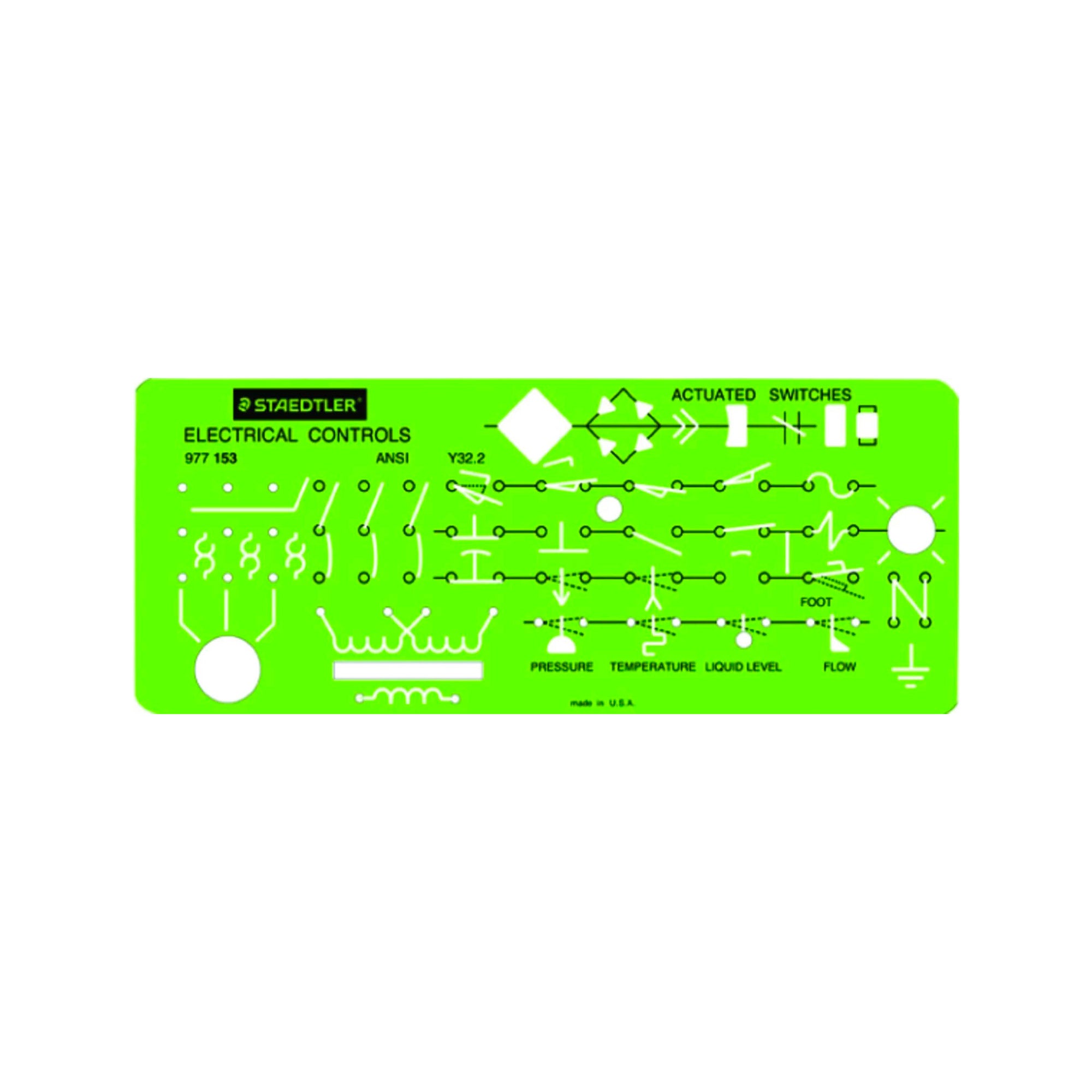 Electrical Controls Drawing Template | DeSerres