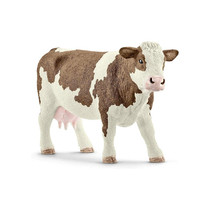 Animal Figurine - Simmental Cow