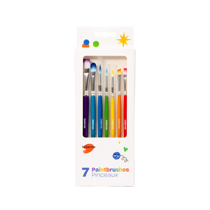 7-Pack Kids Paintbrushes