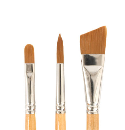 Snap! Paintbrush Set #1 – 3, Synthetic
