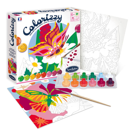 Colorizzy Paint by Numbers - Butterflies