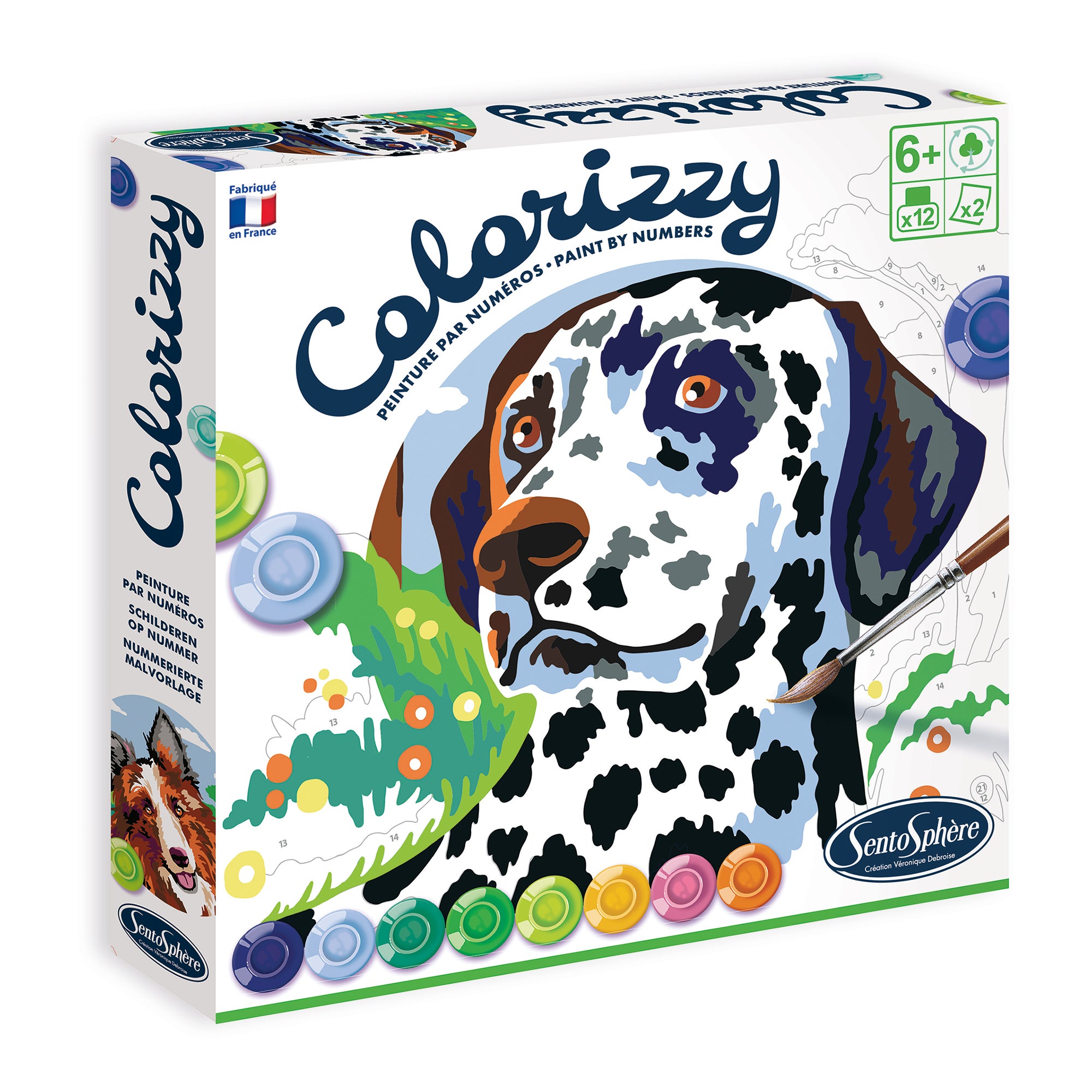 Colorizzy Paint by Numbers Dogs &VerticalLine; DeSerres