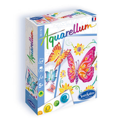 Aquarellum Mini Painting Kit - Butterflies