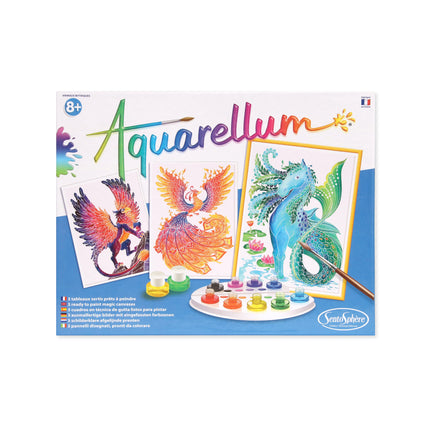 Aquarellum Painting Kit - Mythical Creatures