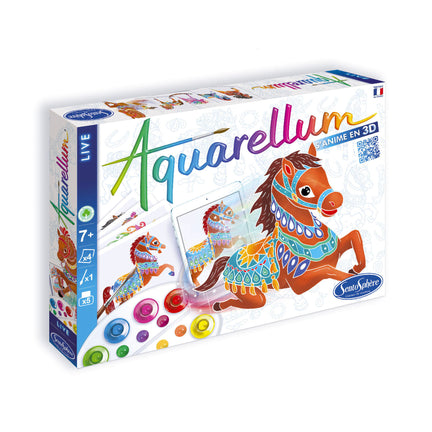 Aquarellum Live Painting Kit - Horses