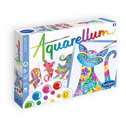 Aquarellum Junior Painting Kit - Cats