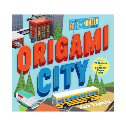 Fold-by-Number Book: Origami City