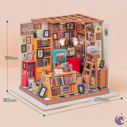 Sam's Study / Library DIY Miniature House