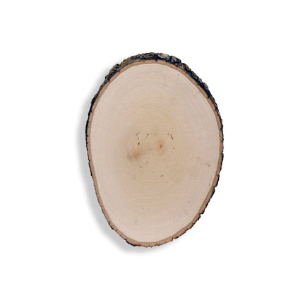 Tronçon de bois rond en tilleul – Moyen 7 po x 9 po