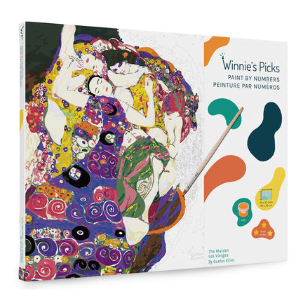 Paint by Numbers Kit - "The Maiden, Klimt"