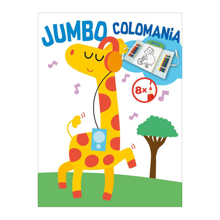 Jumbo colomania : La girafe - French Ed.
