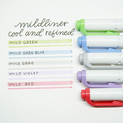 5-Pack Mildliner Creative Markers Mild Cool DeSerres