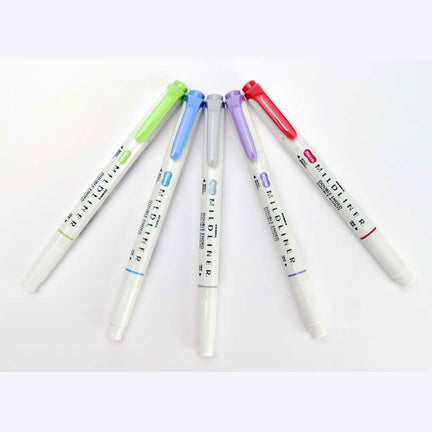 5-Pack Mildliner Creative Markers Mild Cool DeSerres