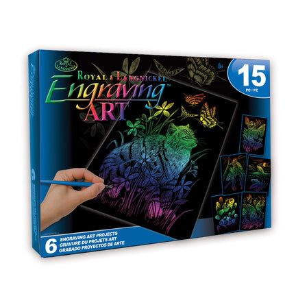 Rainbow Engraving Art Set™ – Animals