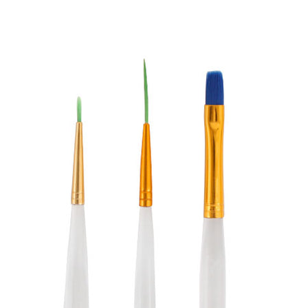 Set of 3 Make-up Brushes