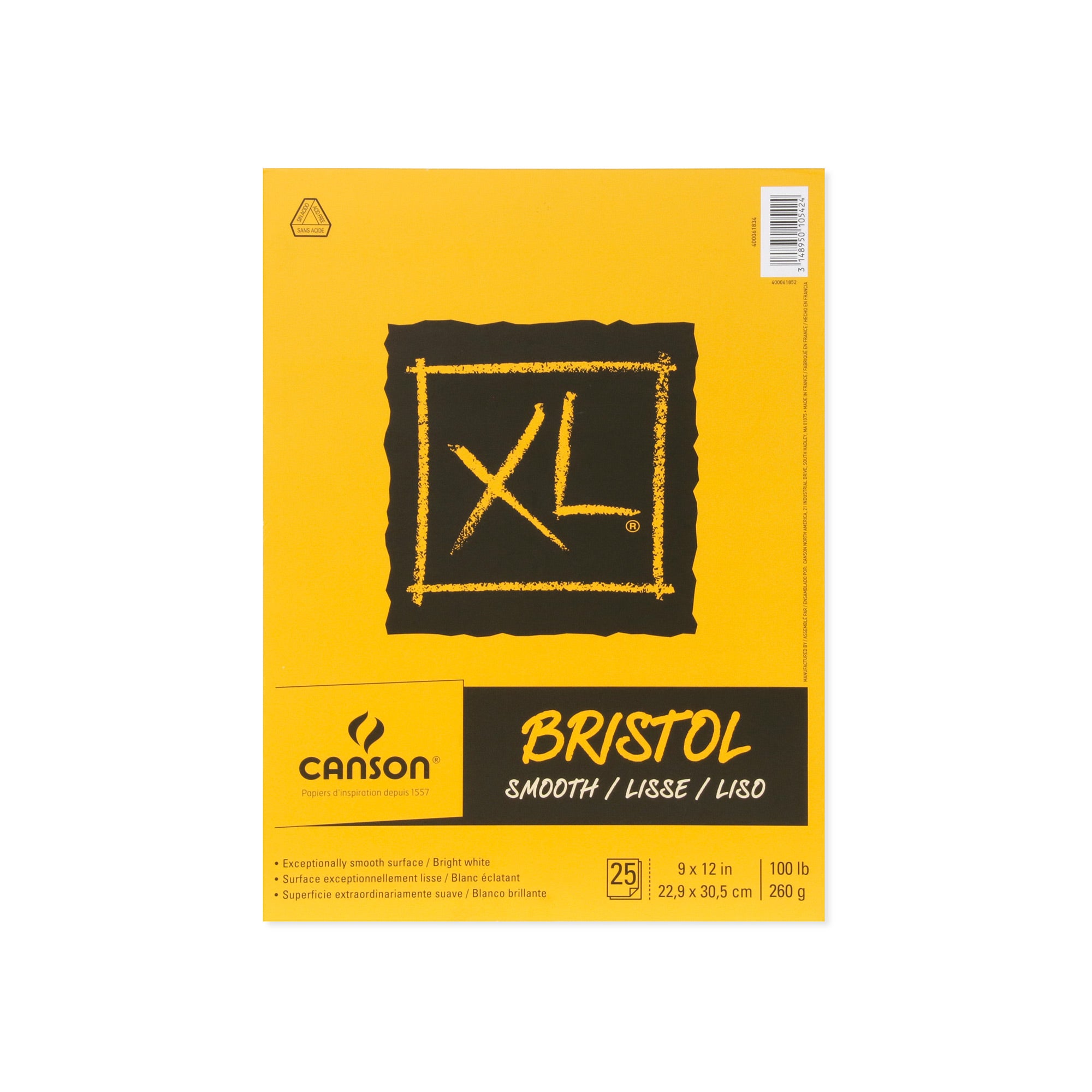XL Bristol Smooth Paper Pad &VerticalLine; DeSerres