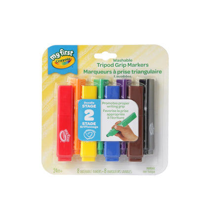 Pack of 8 My First Tripod Grip Markers