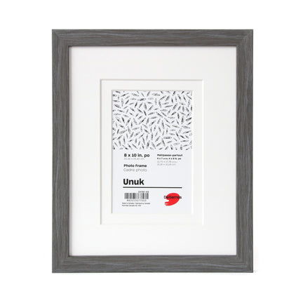 Photo frame with easel backing 3 sizes in 1 - Grey