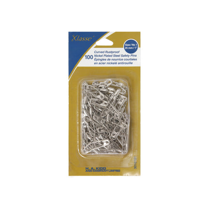 100-Pack Curved Safety Pins