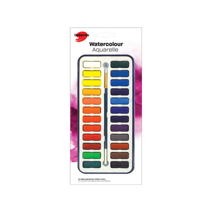 24-Colour Watercolour Set