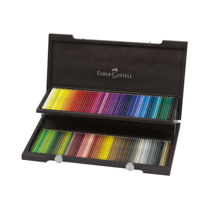 Set of 120 Polychromos Colour Pencils in Wood Case