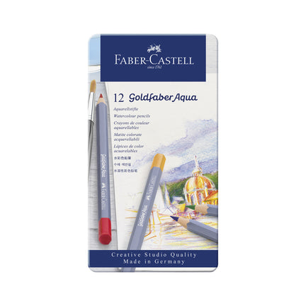 12-Pack Goldfaber Aqua Watercolour Pencils