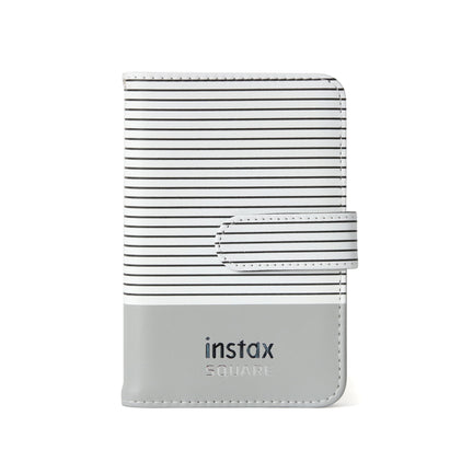 Instax Square Photo Album – Grey Stripes