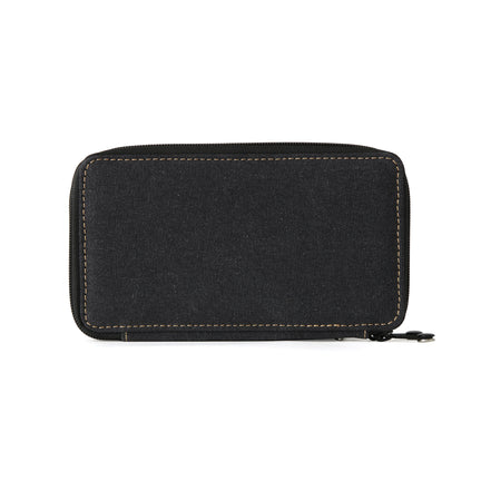 Canvas Pencil Case — Black