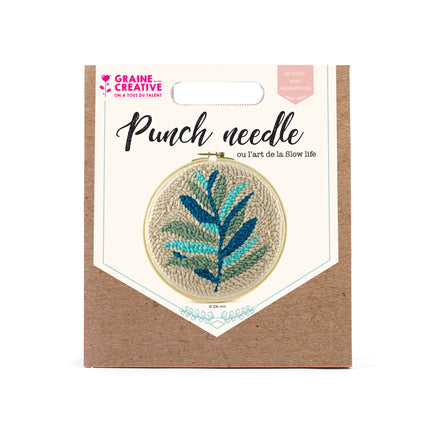 Punch needle leaf set
