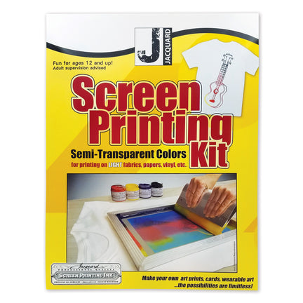 Screen Printing Kit - Semi-Transparent Colours