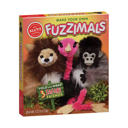 Make your own Fuzzimals – activity book in English