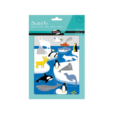 28-Pack Sweety Stickers - Ice Floe