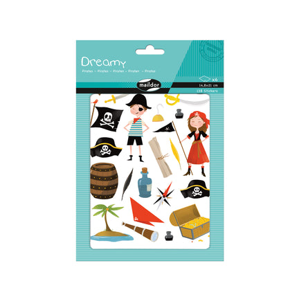 138-Pack Dreamy Stickers - Pirates