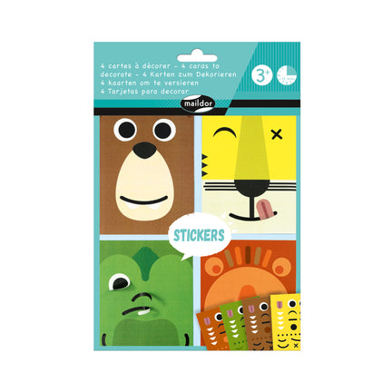 Sticker Creative Pack - Animal Portraits