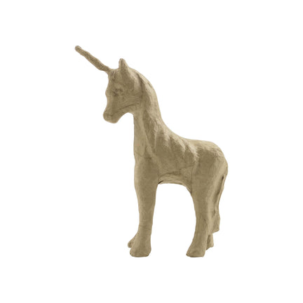 Primed Paper Mache Shape - Unicorn