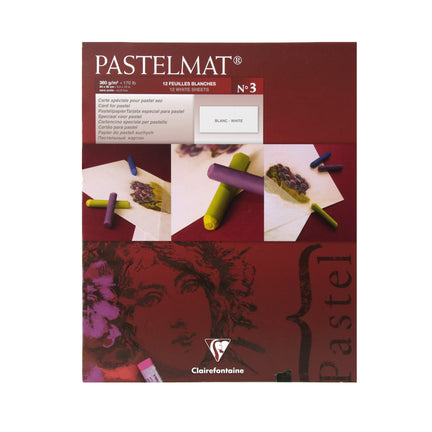 12-Sheet Pastelmat Pad - White