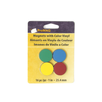 Round Colour Vinyl Magnets
